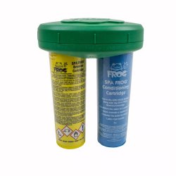 FROG flydende spa-system komplet med brom- og behandlingspatroner